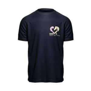 T-Shirt respirant (enfant) - Domaine du Haras de Clary - Navy - IB302