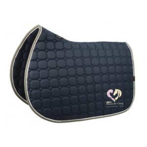 Tapis de selle Equithème "Orion" - Domaine du Haras de Clary - Navy - 20477