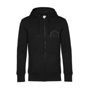 SWEAT ZIPPÉ (enfant) - Ecurie de CAILLAVET - Noir - K455