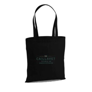 TOTE BAG - Ecurie de CAILLAVET - Noir - WM101