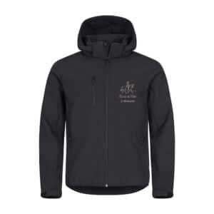 SOFTSHELL "Classic" (homme) - Écurie du Clos d’Amarante – Noir - 0200912