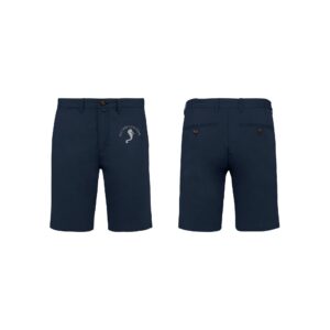 Bermuda chino premium (femme) - Equ'Idée Coaching - Navy - NS739