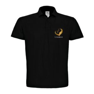 POLO premium (enfant) - Les écuries Equi Mamour - Noir - K249