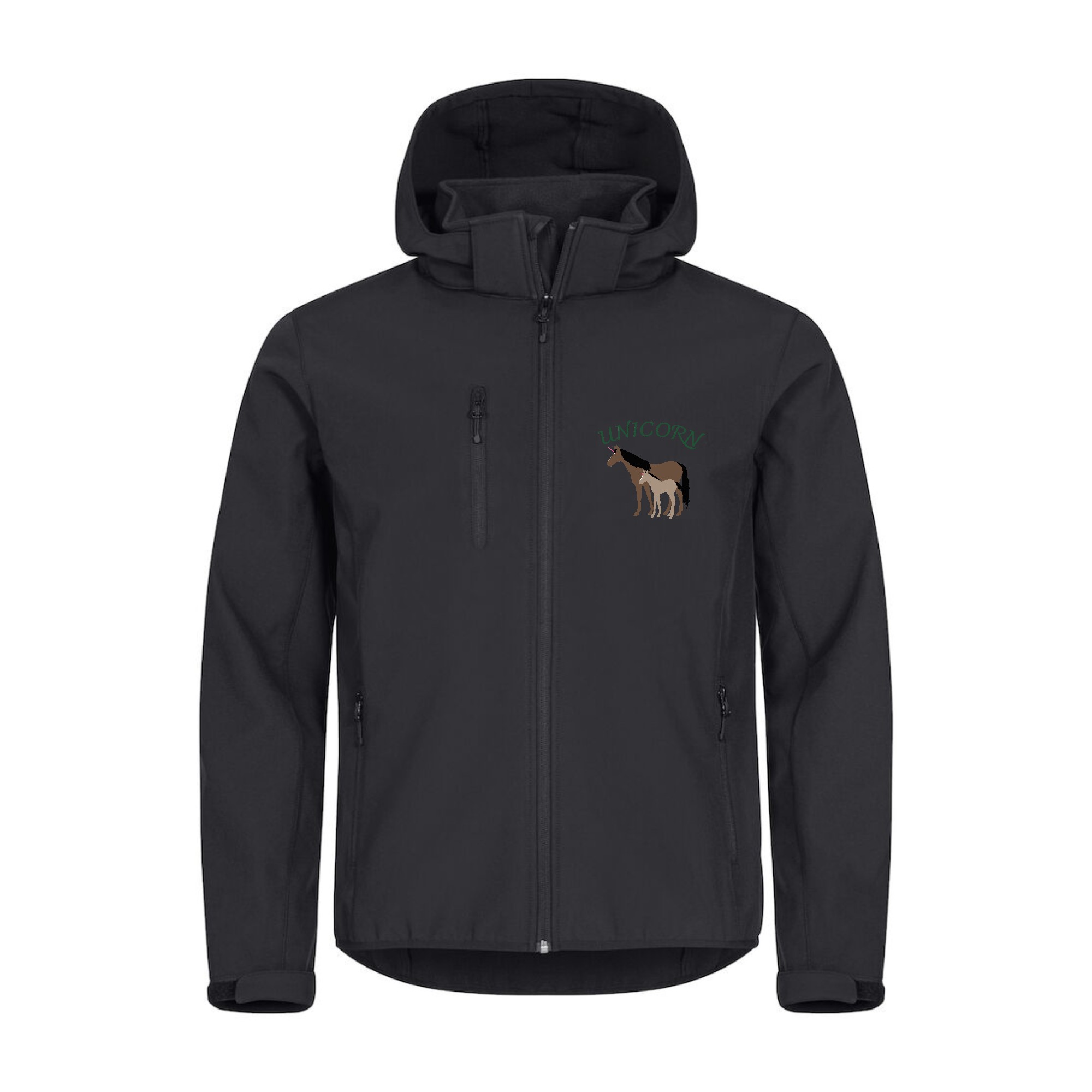 SOFTSHELL "Classic" (homme) - Unicorn - Noir - 0200912
