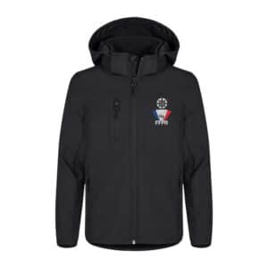 SOFTSHELL ''Classic'' (enfant) - Fédération Française de la Protection Rapprochée - Noir - 0200909