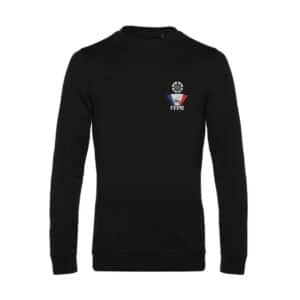 SWEAT COL ROND (enfant) - Fédération Française de la Protection Rapprochée - Noir - ID332K