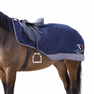 Couvre-reins Impémeable EQUITHÈME - Ecurie de la folletiere – Navy - 400200