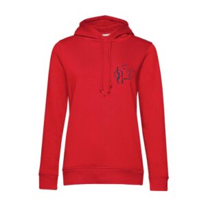 SWEAT A CAPUCHE (femme) – FPG Consult - Rouge - BCW34B