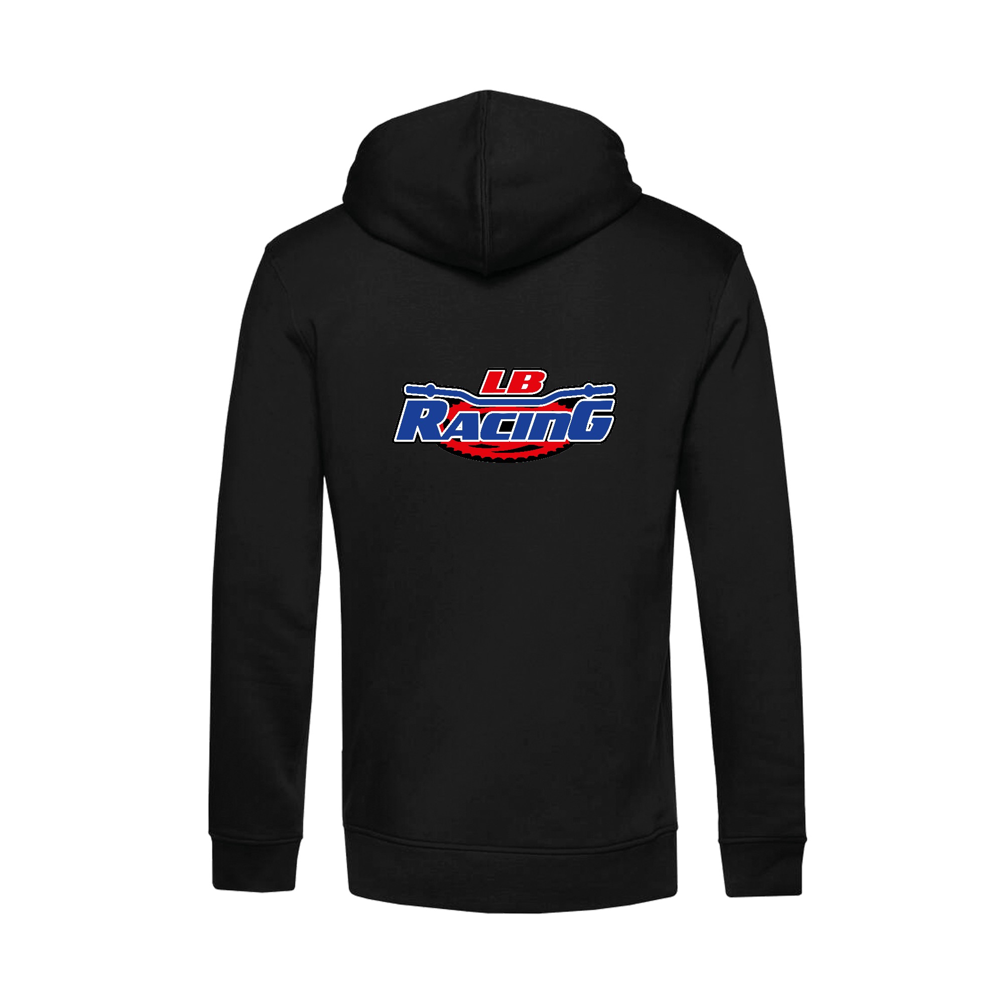 SWEAT A CAPUCHE (enfant) - Lb racing - Noir - K477 – Image 2