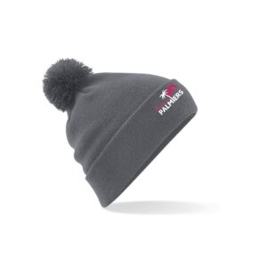 BONNET AVEC POMPOM - Les écuries des palmiers - Gris Anthracite - BF426