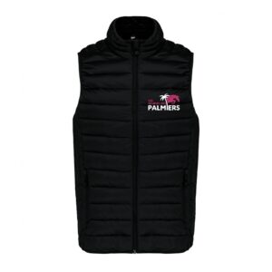 DOUDOUNE SANS MANCHES (enfant) - Les écuries des palmiers - Noir - K6115