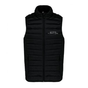 DOUDOUNE SANS MANCHES (enfant) - Les écuries du moulin de chaume - Noir - K6115