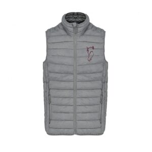 DOUDOUNE SANS MANCHES (femme) - Marie Subra Éducation du cheval - Gris chiné - K6114