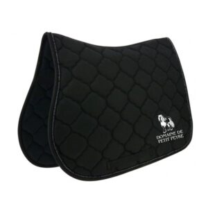 TAPIS RIDING WORLD - DOMAINE DE PETIT PEYRE – Noir - 20453