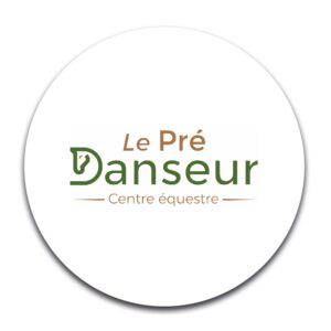 STICKER ROND - Le Pré Danseur - STI001