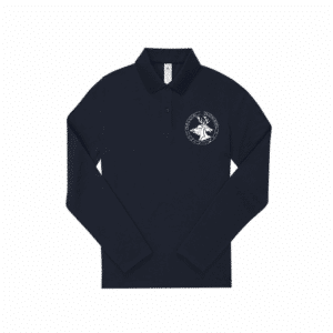 POLO MANCHE LONGUE BASIC+ (ENFANT) – RALLYE NOMADE - Navy – K269