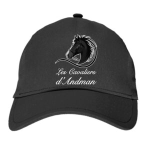 CASQUETTE - SARL Les Cavaliers d'Andman - Gris Anthracite - BF015