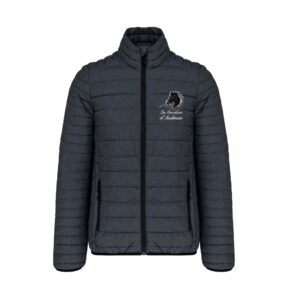 DOUDOUNE AVEC MANCHES (homme) - SARL Les Cavaliers d'Andman - Gris Anthracite - K6120