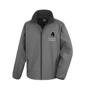 SOFTSHELL ECO (femme) – SARL Les Cavaliers d'Andman - Gris Anthracite - R231F
