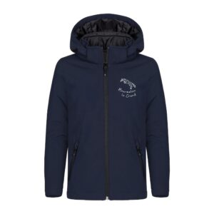 Softshell "PADDED" (enfant) - Centre équestre militaire de Mourmelon le Grand - Navy - 020906