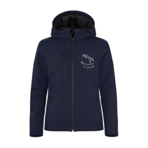 Softshell "PADDED'' (femme) - Centre équestre militaire de Mourmelon le Grand - Navy - 020953