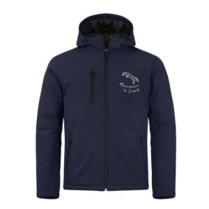 Softshell "PADDED" (homme) - Centre équestre militaire de Mourmelon le Grand - Navy - 020952
