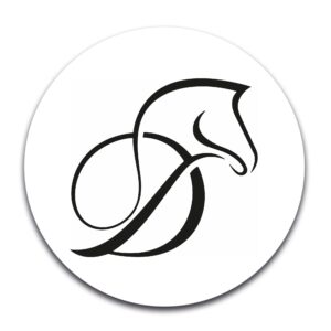 STICKER ROND - LD Stables - STI001