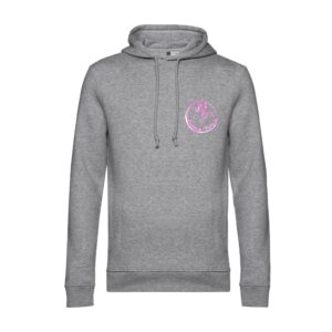 SWEAT A CAPUCHE (homme) - Ecurie des vallées - Gris chiné - BCU33B