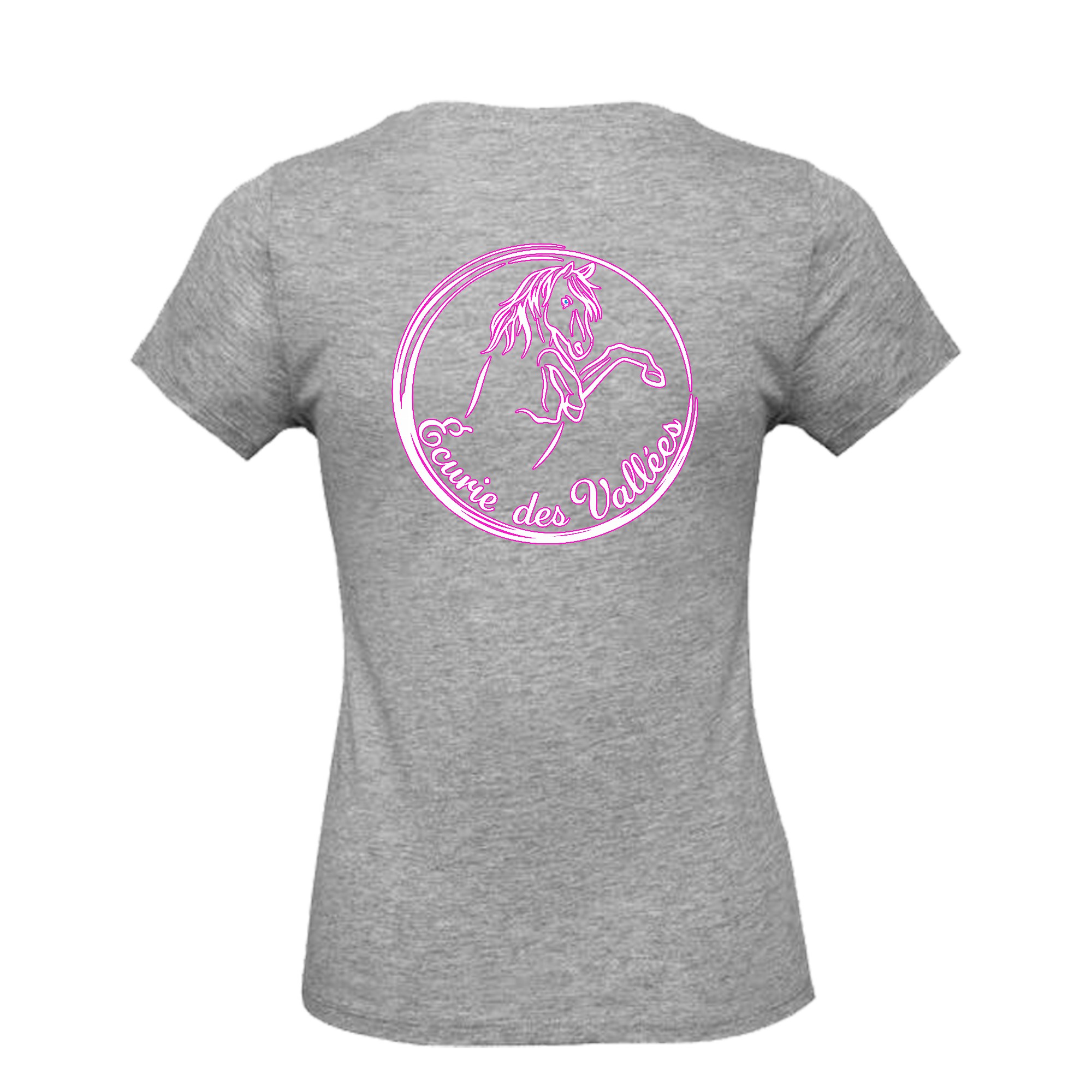 T-SHIRT (femme) - Ecurie des vallées - BC04T – Image 3