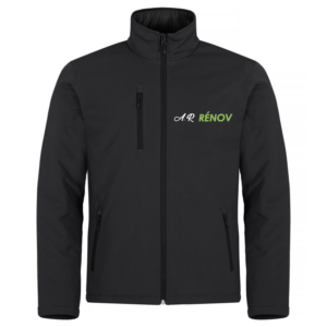 Softshell sans capuche "PADDED'' (femme) - AR renov - Noir - 0200957