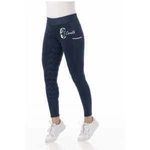 Legging d'équitation Riding World Agadir (Enfant) - Cavalib - Navy - 989500