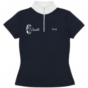 Polo de concours Riding World Roxane (Enfant) - Cavalib - Navy - 962128