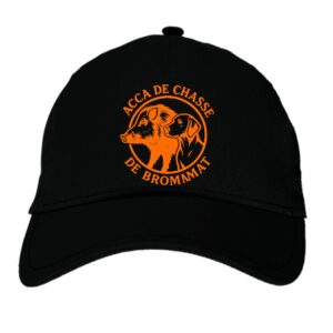 CASQUETTE - ACCA de Brommat - Noir - BF015