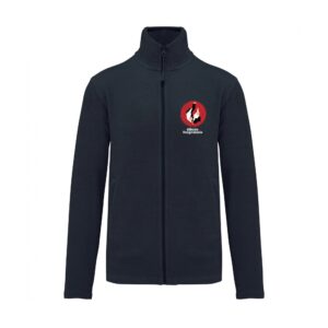Veste micropolaire zippée (enfant) – ARTS MARTIAUX REIGNACAIS - Navy – K920
