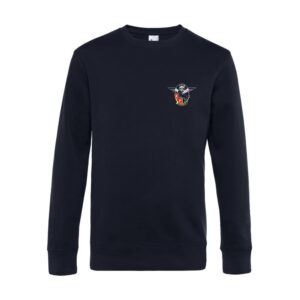 SWEAT SANS CAPUCHE (enfant) - Csca Bercheny - Navy - ID332K