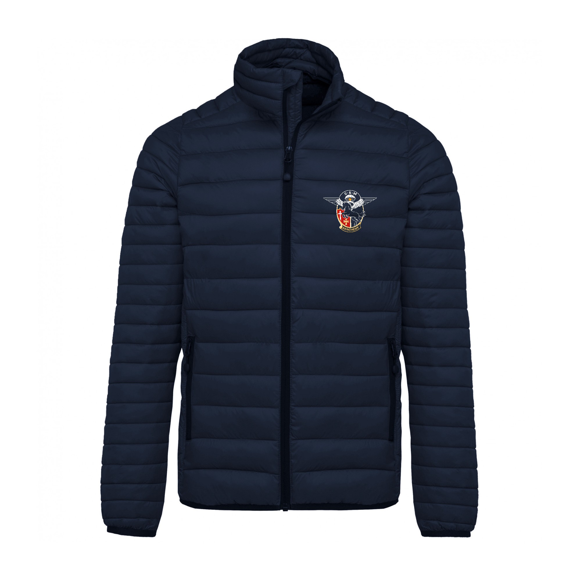 DOUDOUNE AVEC MANCHES (homme) - Csca Bercheny - Navy - K6120