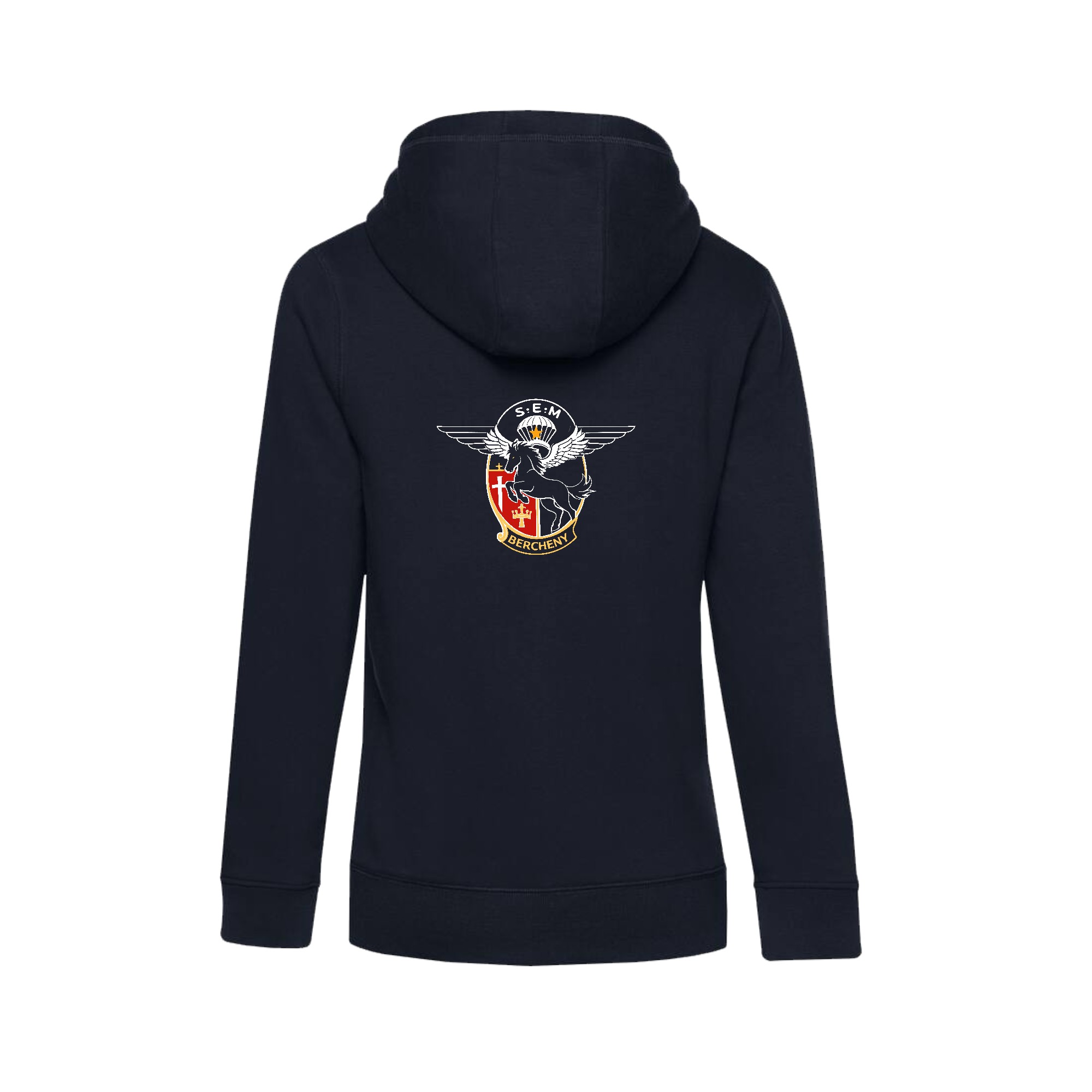 SWEAT ZIPPÉ (femme) - Csca Bercheny - Navy - BCW03Q – Image 3