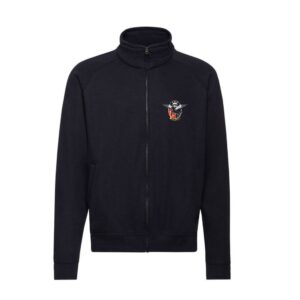 SWEAT ZIPPE SANS CAPUCHE (homme) - Csca Bercheny - Navy - 021038