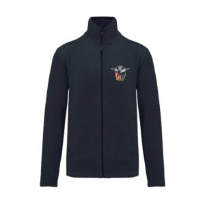 Veste micropolaire zippée (femme) - Csca Bercheny - Navy - K907