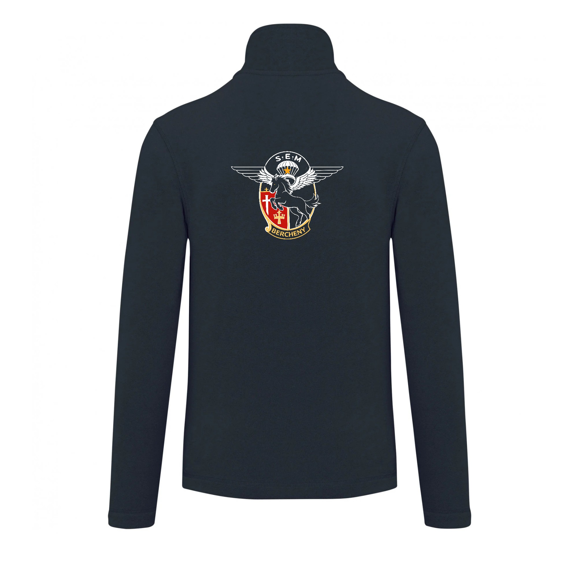 Veste micropolaire zippée (femme) - Csca Bercheny - Navy - K907 – Image 3