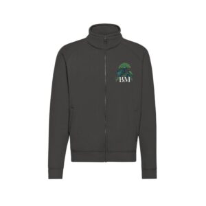 Veste micropolaire zippée (femme) – BM paysagiste - Gris Anthracite – K907