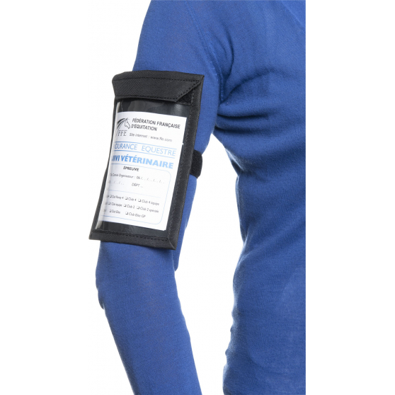 Brassard porte-numéro ou porte-carte médicale EQUITHÈME - 904165