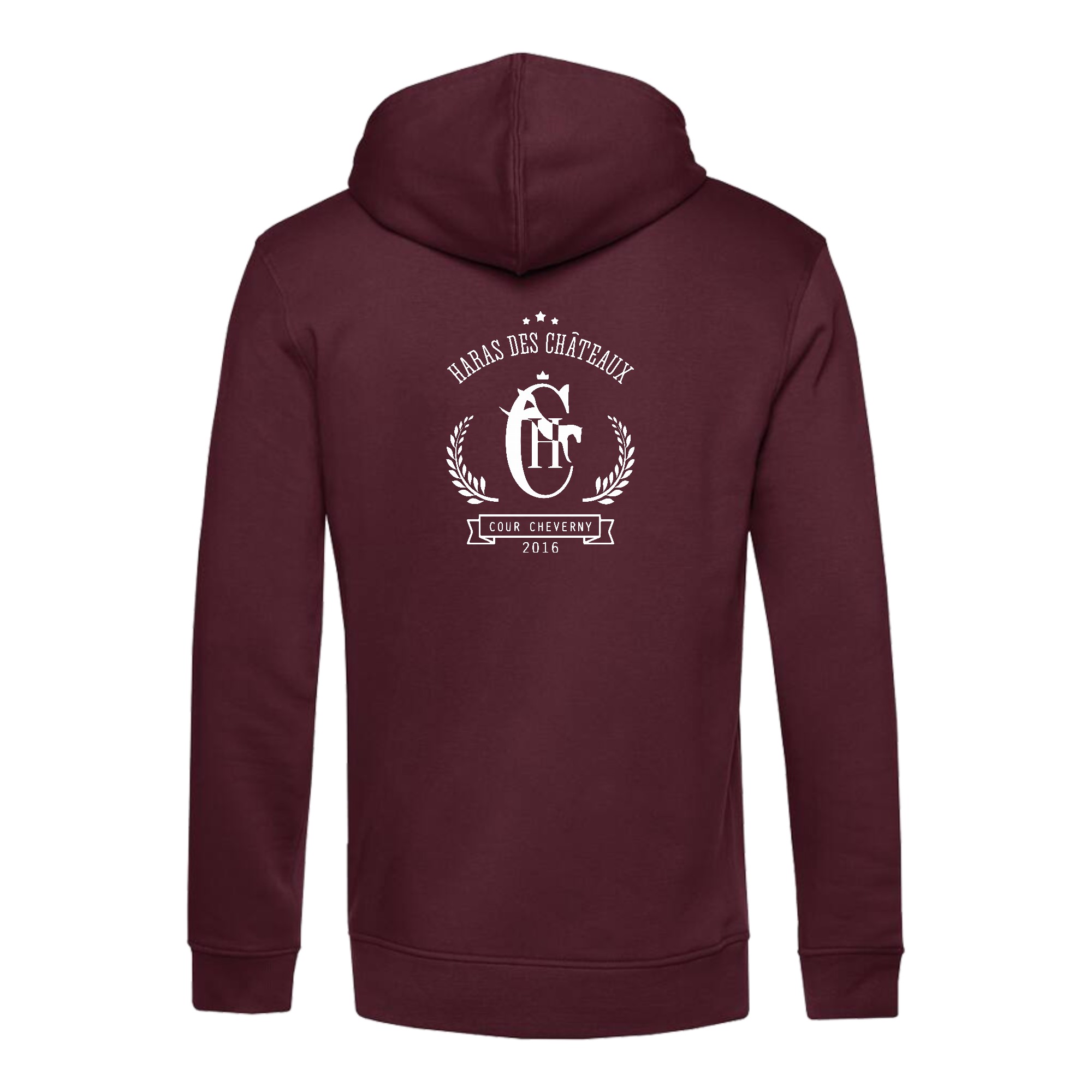 SWEAT A CAPUCHE (homme) - Haras des Châteaux - Bordeaux - BCU33B – Image 3