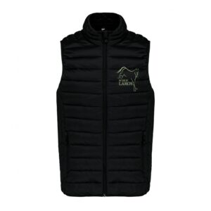 DOUDOUNE SANS MANCHES (femme) - Écurie Laros - Noir - K6114