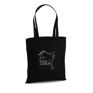 TOTE BAG - Écurie Laros - Noir - WM101