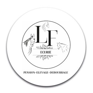 STICKER ROND - Ecurie L.F - STI001