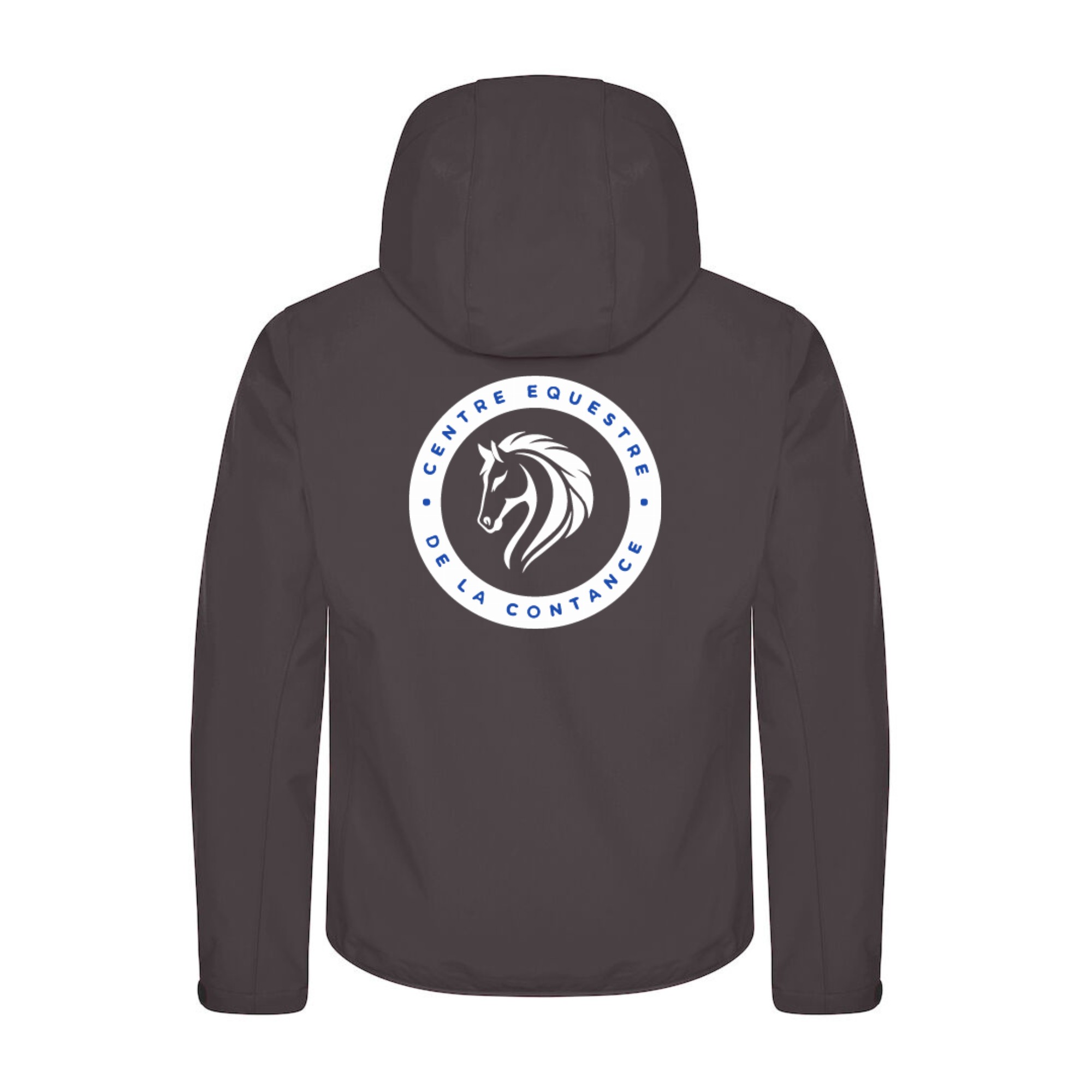 SOFTSHELL "Classic" (homme) - Centre Equestre de la Contance - Gris Anthracite - 0200912 – Image 3