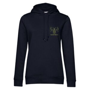 SWEAT A CAPUCHE (femme) – Ecurie de Monplaisir - Navy - BCW34B