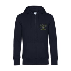 SWEAT ZIPPÉ (Homme) - Ecurie de Monplaisir - Navy - BCU03