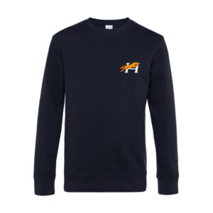 SWEAT COL ROND (enfant) - Domaine équestre de l'halezane - Navy - ID332K